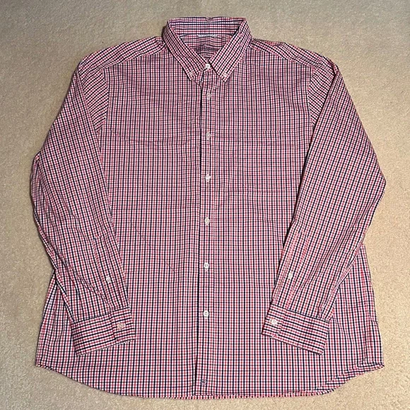 Vineyard Vines Check Button Down (OTG brrr Collection) - Picture 1 of 4